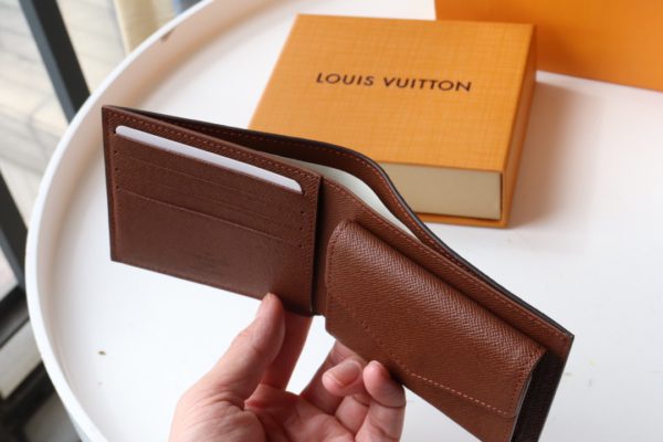 Louis Vuitton Monogram Marco Wallet - Brown - Image 3