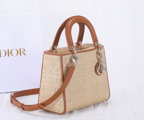 Dior Concubine Small Diana Bag - Brown - Image 5