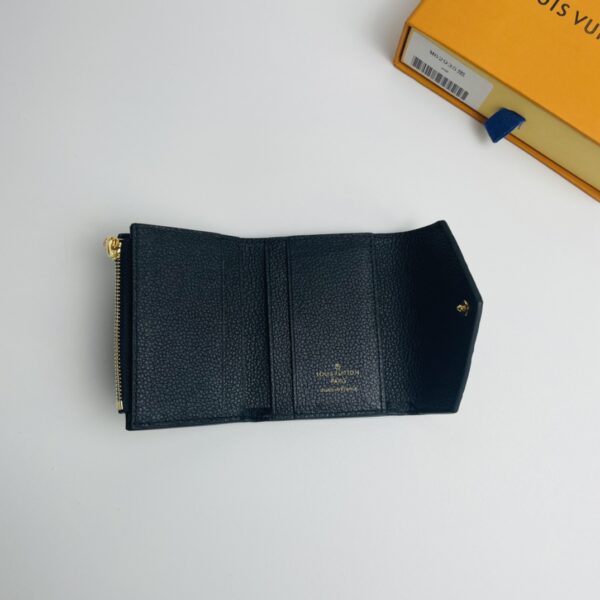 Louis Vuitton Zoe Compact Wallet - Black - Image 3