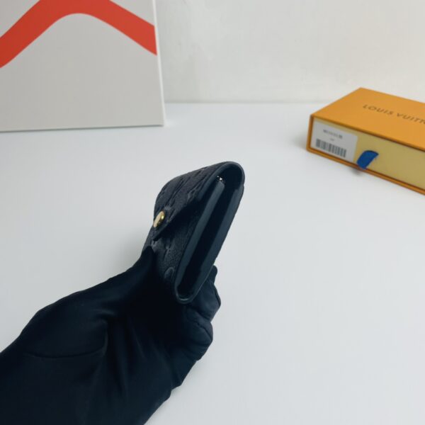 Louis Vuitton Zoe Compact Wallet - Black - Image 4