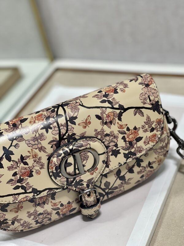 Dior Bobby East-West Handbag - Apricot Print - Image 5