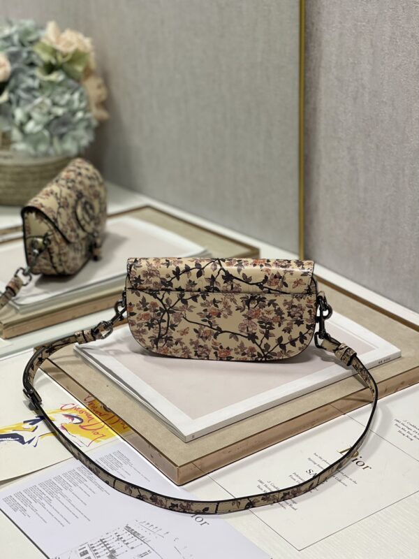 Dior Bobby East-West Handbag - Apricot Print - Image 2