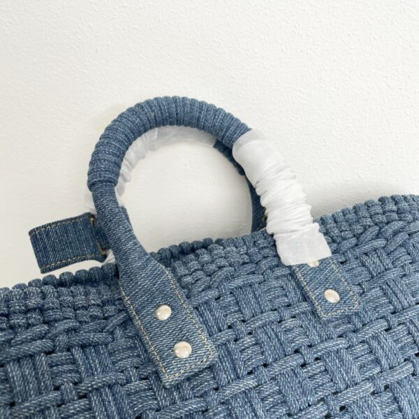 Balenciaga Bistro Basket Bag - Blue - Image 5