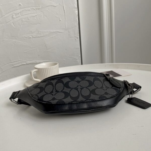 Coach Mini Waist Bag - Black - Image 5