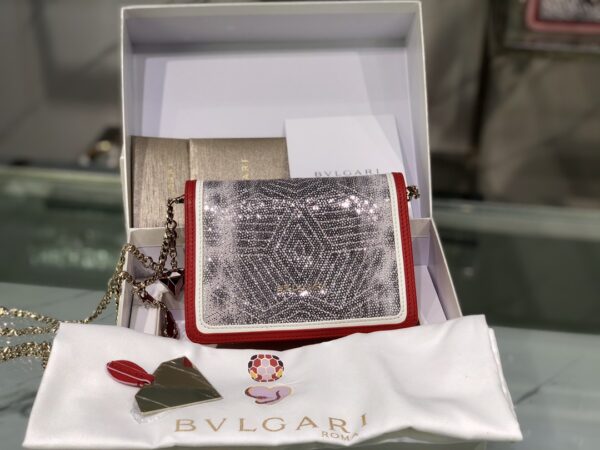 Bulgari Serpenti Diamond Blast Handbag - Image 5