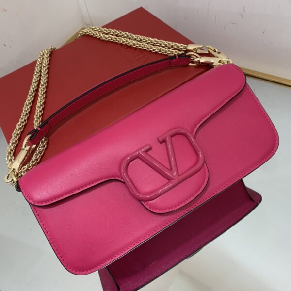 Valentino Garavani Mini Calfskin Handbag - Pink - Image 3